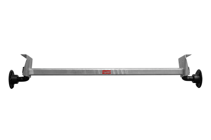 Άξονας χωρίς φρένα KNOTT VG7-L για ρυμουλκούμενο 750kg 1360mm 1676mm 4x130