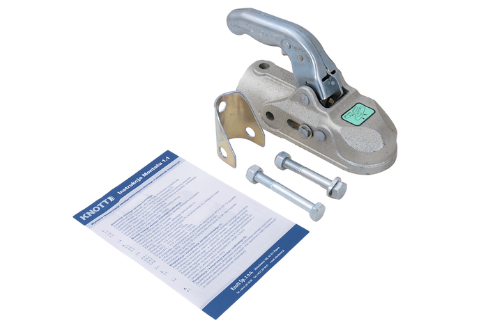 Ρυμουλκούμενο KNOTT K27-B με μπάρα έλξης 45 mm, από χυτοσίδηρο