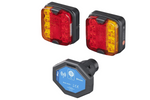 Πίσω φώτα ProPlus LED 7-PIN 4 λειτουργίες αριστερά + δεξιά, μαγνητικά, bluetooth
