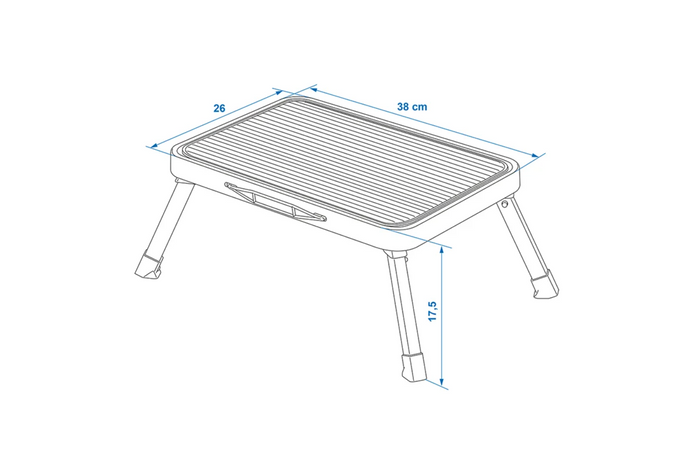ProPlus 360827 πλατφόρμα ρυμούλκησης με αναδιπλούμενο σκαλοπάτι 150kg