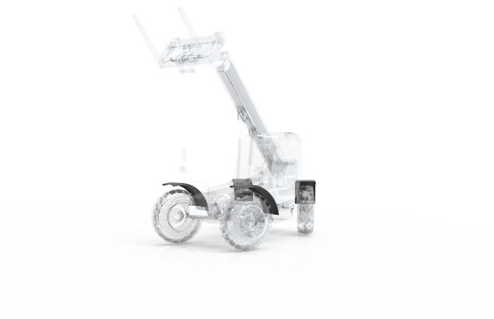 Φτερό για αγροτικά μηχανήματα 16-28" DOMAR T10100 τόξο τροχού 960/310mm