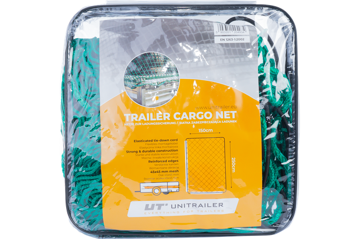 Δίχτυ ασφαλείας UNITRAILER για ρυμουλκούμενο - διαστάσεων 2,5x1,5 m