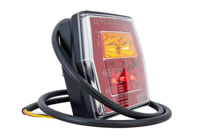 Πίσω φωτιστικό LED FRISTOM FT-122, 3 γενικών λειτουργιών