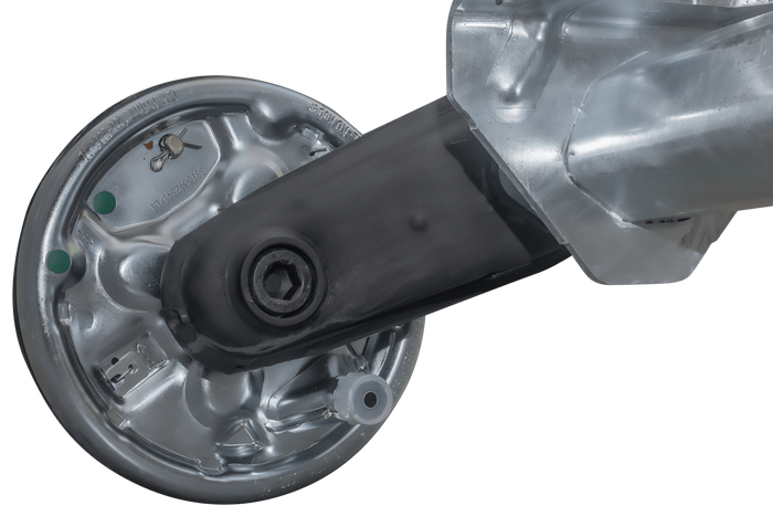 AL-KO COMPACT άξονας φρένων για ρυμουλκούμενο / ρυμουλκούμενο 1000kg 1220mm 1780mm 4x100