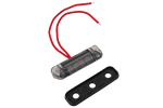 FRISTOM FT-081 LED ΣΚΟΥΡΟ κόκκινο φανό σήμανσης γενικής χρήσης