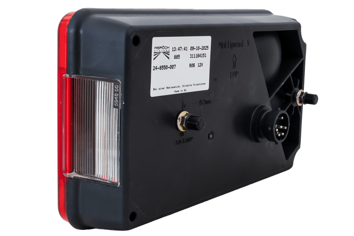 Πίσω φανός ASPÖCK Multipoint V, 7 λειτουργιών, αριστερά