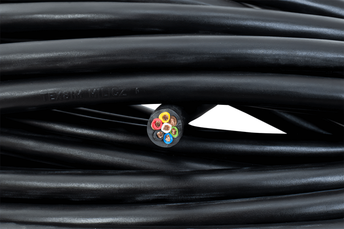 TEXSIM YLY-S ηλεκτρικό καλώδιο επτά πυρήνων 7x1,5 - 1μ