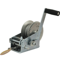 Χειροκίνητο βαρούλκο KNOTT 6X0017.008 για ρυμουλκούμενο 900kg με χαλύβδινο συρματόσχοινο