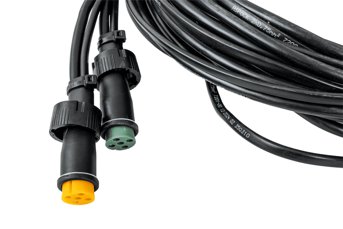 ASPÖCK ηλεκτρική εγκατάσταση ρυμουλκούμενο καλωδίωση 7 m 13/8 PIN βύσμα μπαγιονέτες 2x 5 PIN