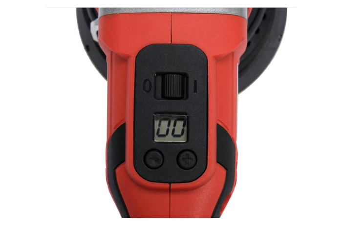 YATO YT-82925 τροχιακό γυαλιστικό γυαλιστικό αυτοκινήτου 125mm 18V