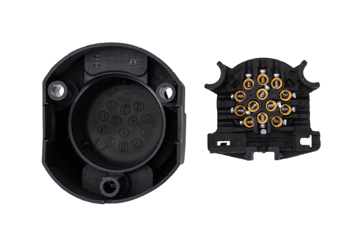 Υποδοχή UNITRAILER 13 PIN για κοτσαδόρο τρέιλερ