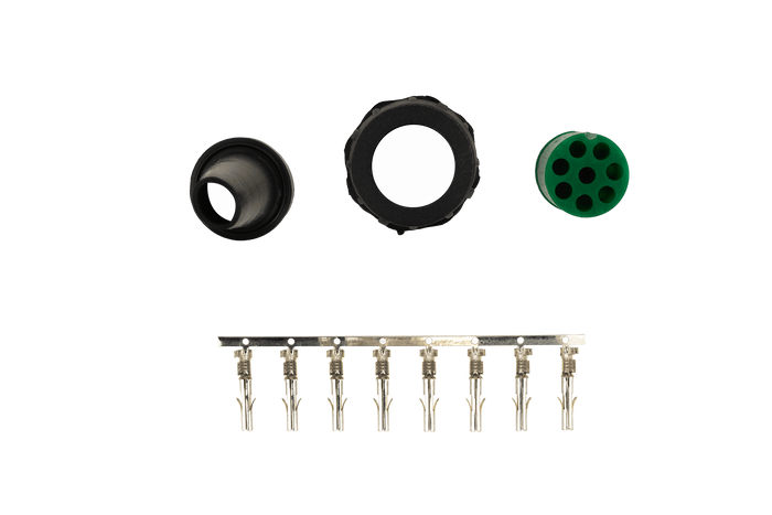 Mantes 8-PIN μπαγιονέτ πράσινη δεξιά υποδοχή