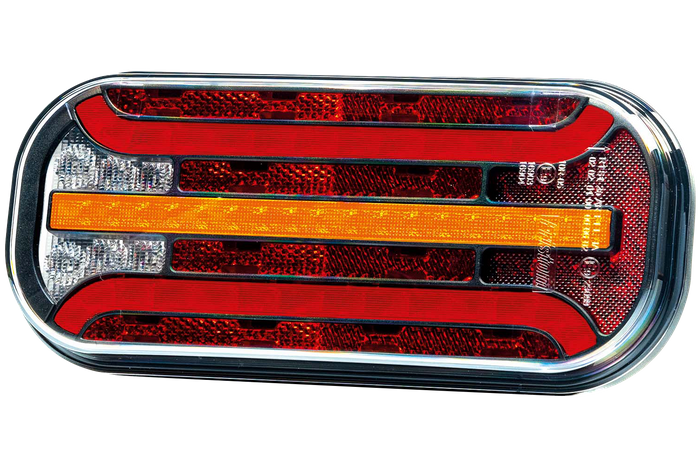 Πίσω φωτιστικό LED FRISTOM FT-230, 6 λειτουργιών, γενικής χρήσης