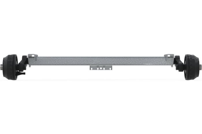 KNOTT VGB15M/MV άξονας φρένων για ρυμουλκούμενο / ρυμουλκούμενο 1500kg 1300mm 1770mm 5x112