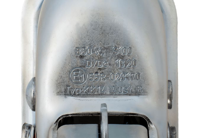 KNOTT KK14-B κοτσαδόρος με μπάλα για ρυμουλκούμενο 1400 κιλών με σωληνοειδές ράβδο έλξης 45 mm