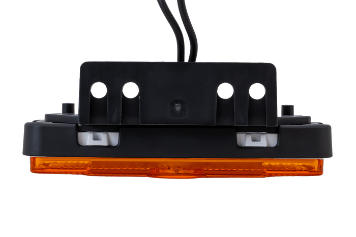 Φανός σήμανσης LED WAŚ W254 2033, πορτοκαλί, γενικής χρήσης, με βάση