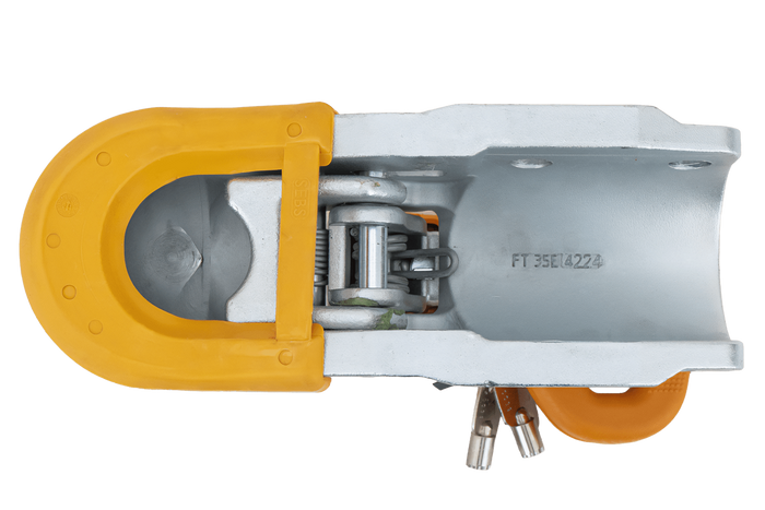 Ρυμουλκούμενο STEELPRESS BC-3500E-00-02+SD με μπάρα ρυμούλκησης από χυτοσίδηρο 60,5 mm