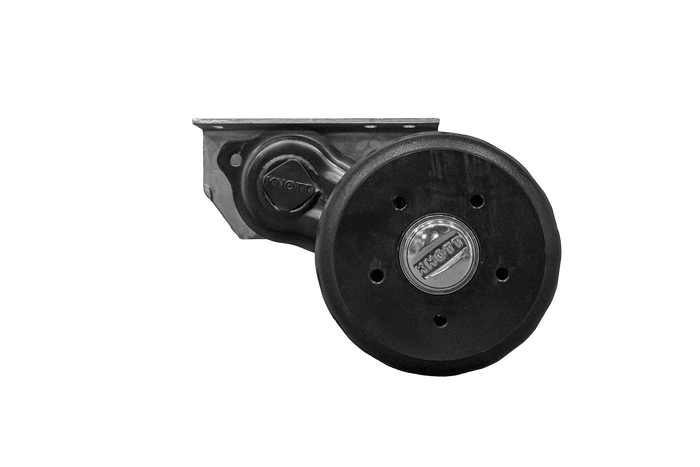 Άξονας φρένων KNOTT VGB13M για ρυμουλκούμενο/φορτηγό αυτοκινήτου 1350kg 1200mm 1550mm 5x112