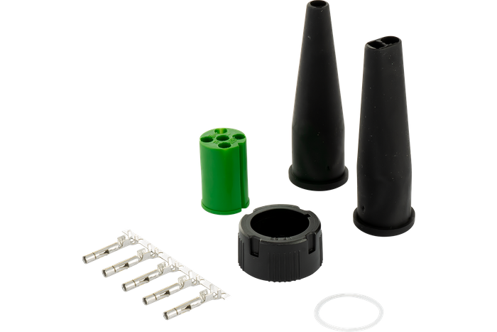 ASPÖCK βύσμα μπαγιονέτ 5 PIN για πίσω φώτα 12V πράσινο