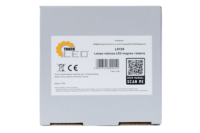 Λάμπα εργασίας LED TruckLED L0159 9xLED επαναφορτιζόμενος μαγνήτης