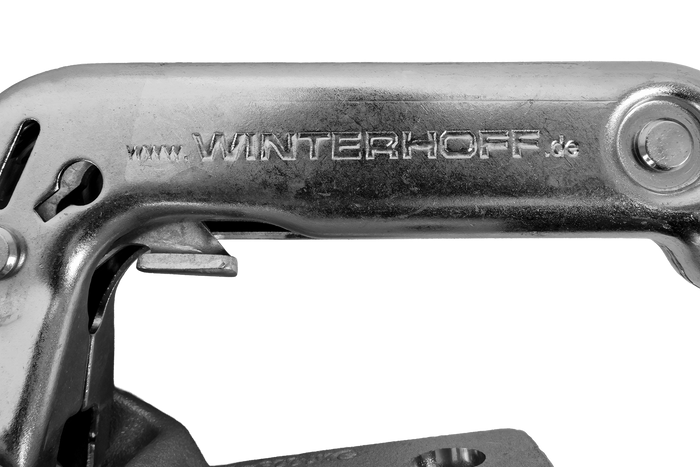 Ρυμουλκούμενο WINTERHOFF WW 30-D3-K1212 με μπίλια ρυμούλκησης για ρυμουλκούμενο 3000kg με ράβδο έλξης σωλήνα 50-51mm, από χυτοσίδηρο