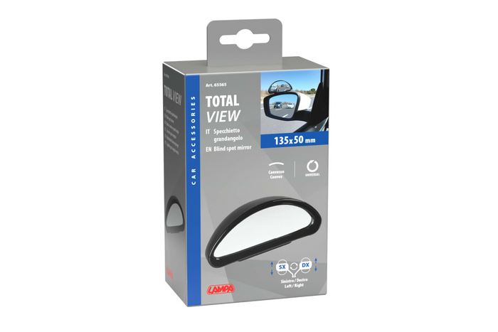 Καθρέφτης τυφλού σημείου LAMP Total-View 135x50mm