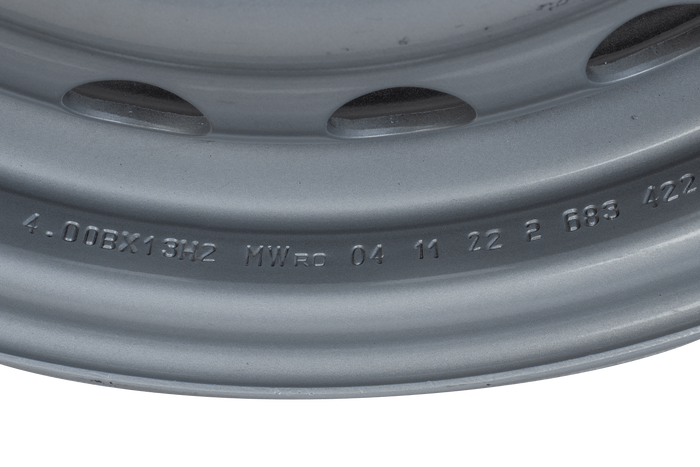 OUTLET Χαλύβδινη στεφάνη για τρέιλερ UNITRAILER 4Jx13" 4x100 ET:30