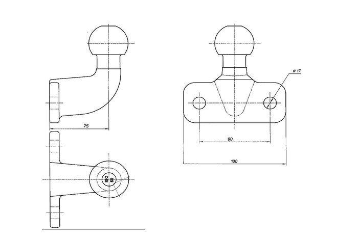 Κοτσαδόρος ρυμούλκησης AL-KO 2000kg ισχυρός