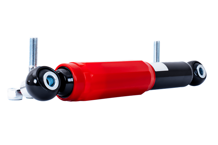 PIVEXIN υδραυλικό αμορτισέρ για άξονες ρυμουλκούμενου 1800-3500kg για μονούς και διπλούς άξονες