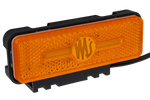 Φανός σήμανσης LED WAŚ W254 2033, πορτοκαλί, γενικής χρήσης, με βάση