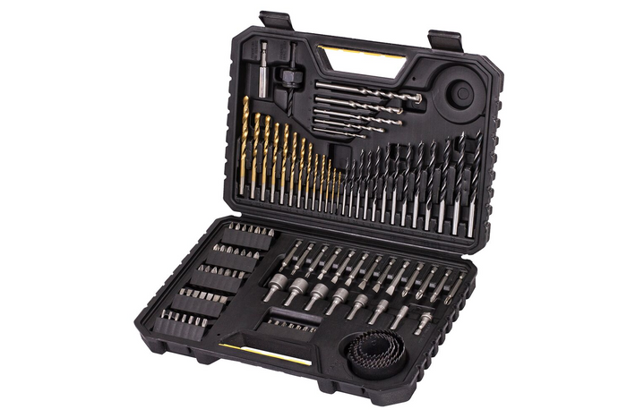 Σετ τρυπανιών και μύτες 100 τεμαχίων STANLEY STA7205-XJ