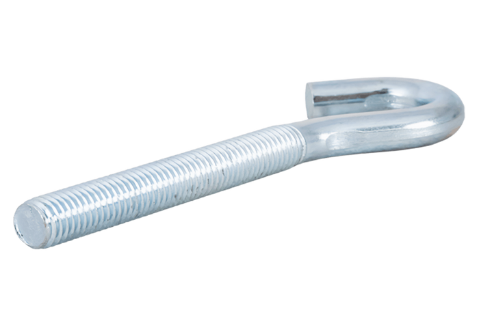 Γάντζος κατασκευής DROMET HZ M8x100 με ανοιχτό άκρο (λυγισμένο)