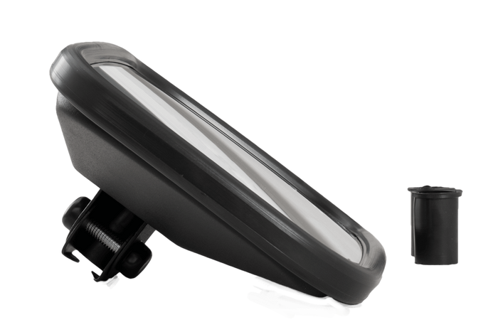 Πλαϊνός καθρέφτης PLASTEX LP0240 R1200 για αγροτικά μηχανήματα 250x155mm