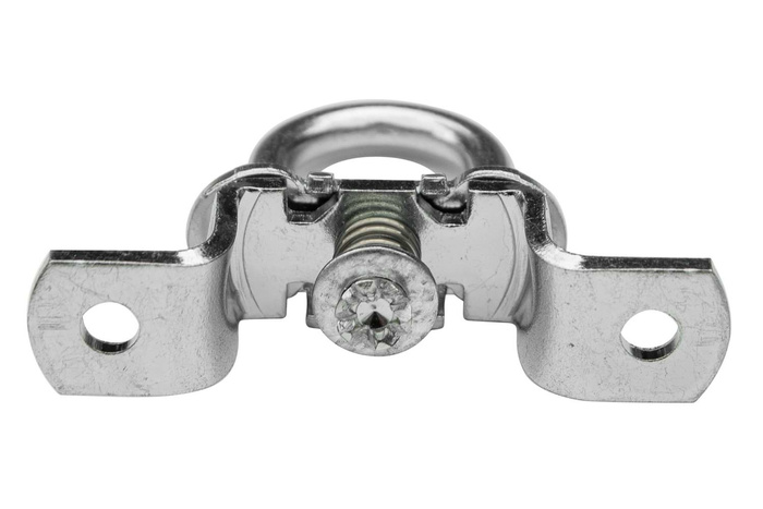 BOZAMET περιστρεφόμενη πλαϊνή λαβή ύψους 17 χιλιοστών, γάντζο στερέωσης