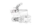 Ρυμουλκούμενο KNOTT 6E0371.001 με μπίλια για ρυμουλκούμενο 750 kg με ράβδο έλξης τύπου V