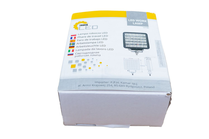 Λάμπα εργασίας LED TruckLED L0156 με ανακλαστήρα 30xLED 3875lm με διακόπτη
