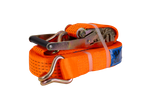 Σετ τεσσάρων πορτοκαλί ιμάντων μεταφοράς UNITRAILER 15m/50mm/5t με εντατήρα