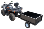 Ρυμούλκα κήπου για τρακτέρ, quad UNITRAILER ανατρεπόμενο καρότσι 225kg 1030x700mm