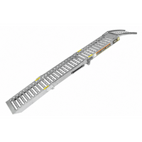 UNITRAILER ALR005 πτυσσόμενη ράμπα χάλυβα drive-on ράμπα για ρυμουλκούμενο 200cm 250kg
