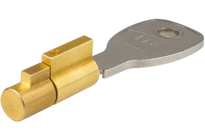 Κλειδώστε το ένθετο που ασφαλίζει τον σύνδεσμο Unitrailer