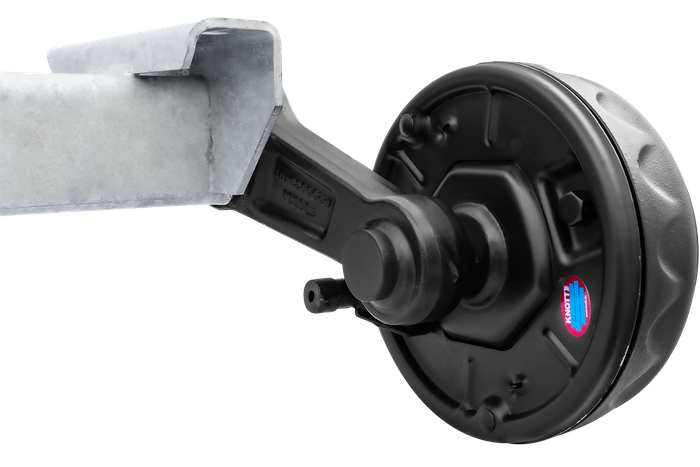 KNOTT VGB13 άξονας φρένων για ρυμουλκούμενο / ρυμουλκούμενο 1350kg 1300mm 1750mm 5x112