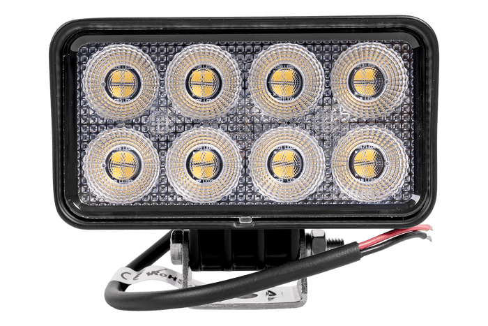 Λάμπα εργασίας LED ανακλαστήρας TT TECHNOLOGY BLACK TT.13306 32xLED 2560lm ορθογώνια
