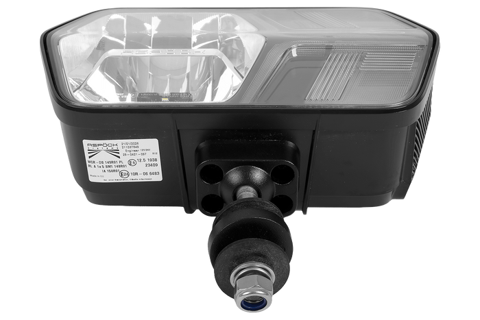 ASPÖCK LuxLED II μπροστινό φωτιστικό LED 7 λειτουργιών 6 ακίδων DEUTSCH DT06-6S αριστερό