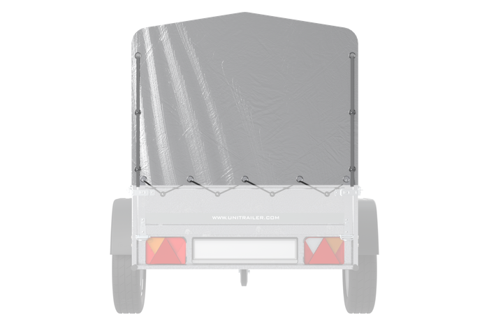 Κάλυμμα πλαισίου h-800 UNITRAILER μουσαμάς για τρέιλερ 200x106cm GARDEN 200 KIPP