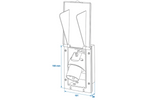 Πρίζα τοίχου CEE ProPlus 373505BK, εξωτερική, 160×100mm, μαύρη