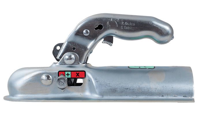 Ρυμουλκούμενο KNOTT K7.5-E με σφαιρική ράβδο για ρυμουλκούμενο 750kg με σωληνωτή ράβδο έλξης 70mm