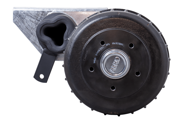 AL-KO EURO άξονας φρένων για ρυμουλκούμενο / ρυμουλκούμενο 1800kg 1750mm 2250mm 5x112