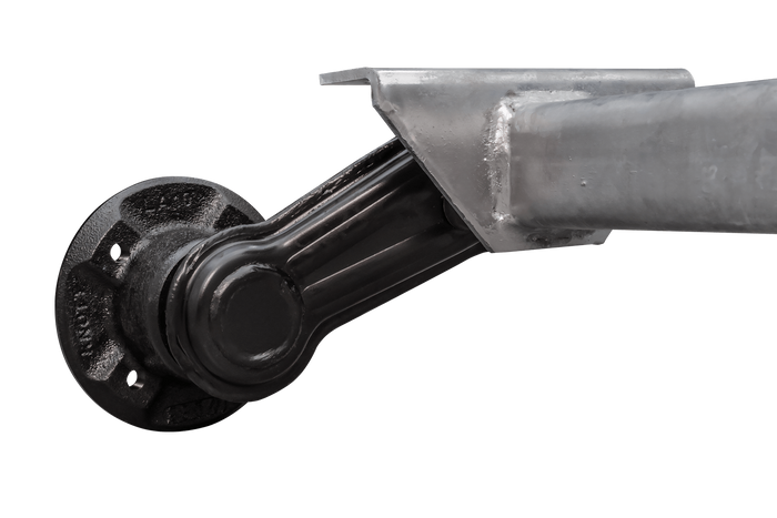 KNOTT VG7-L άξονας χωρίς φρένο για ρυμουλκούμενο 750kg 1505mm 1805mm 4x100