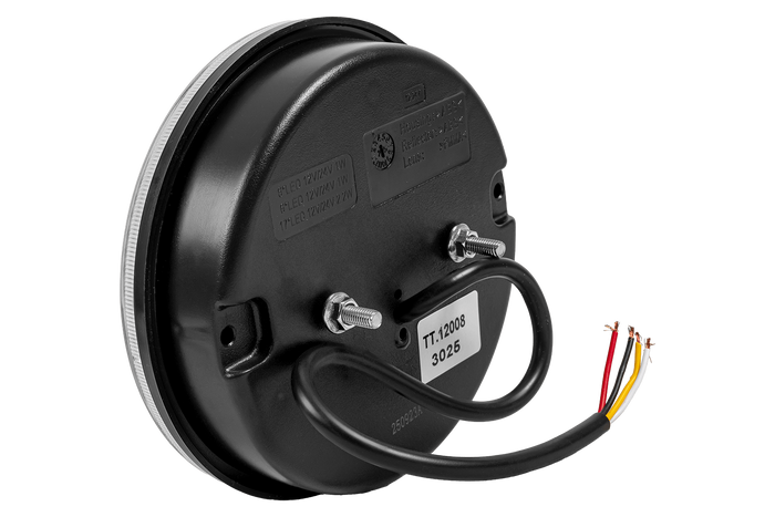 TT TECHNOLOGY TT.12008 Glo-Trac Πίσω Φως LED Hamburger 3 Λειτουργιών Universal
