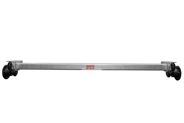 KNOTT VG7-L άξονας χωρίς φρένο για ρυμουλκούμενο 750kg 1400mm 1700mm 4x100